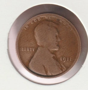 Rare 114 Year Old 1911 US Lincoln Wheat Penny Collector Collection Nice Coin USA - Picture 1 of 2