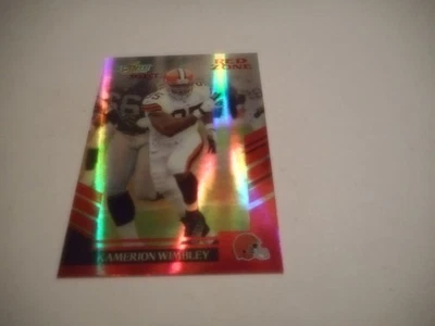 Kamerion Wimbley 2007 Score Select Red Zone #200 #/30 Cleveland Browns - Image 1 of 2