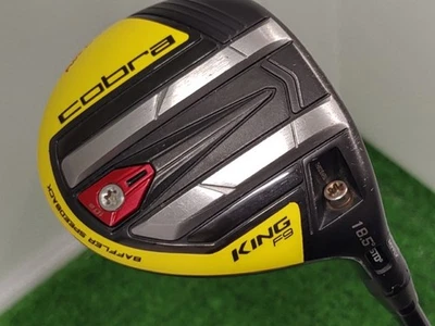 Cobra KING F9 BlackYellow Fairway Wood 5-6FW Tour AD F-65 (S) #872 Golf Clubs - Image 1 of 4