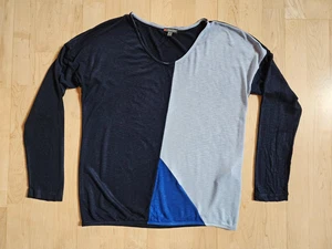 Street One Damen langarm Feinstrick Pullover Shirt 38 S blau - Bild 1 von 4