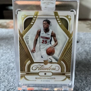 2023-24 Panini Flawless - #4 Marcus Sasser Rookie 10/10 RC With Real Diamond! - Bild 1 von 2