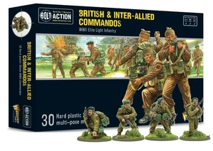 Warlord Games, British & Inter-Allied Commandos. Scale Miniatures Unknown Bindin - Picture 1 of 9