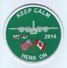 700Th Airlift Squadron  "Herk On" Maple Flag 2014 Patch