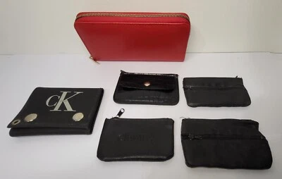 Konvolut 6 Geldbörsen Leder Herren Damen Synthetik Calvin Klein und andere alt - Bild 1 von 4