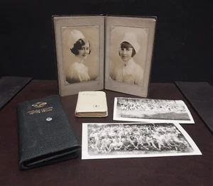 1942 WW2 Soldier's New Testament, Service Record, Luke's Nursing School Pictures - Picture 1 of 14