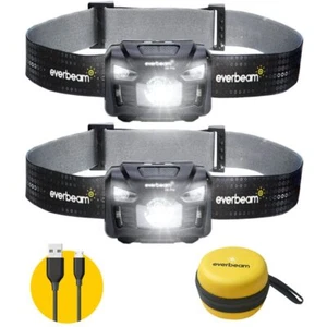 Everbeam H6 Pro LED Head Torch Headlamp Motion Sensor Control 650 Lumen Brigh... - Picture 1 of 6