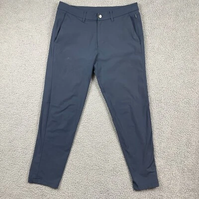 Lululemon Pants Mens 32x26 Blue ABC Commission Slim Stretch Warpstream Pockets - Image 1 of 4