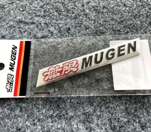 3D Metal Car Fender Trunk Nameplate Mugen Emblem Badge fit Civic Accord CRV Jazz - Picture 1 of 3