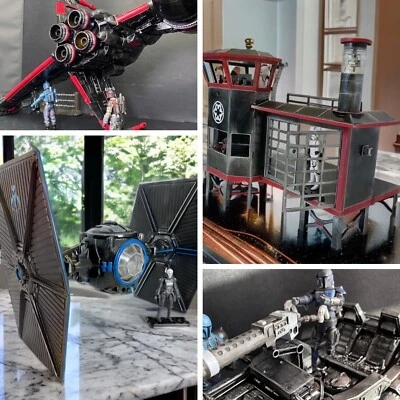 Andor You Customise Star Wars Starship Kamino Geonosis Sith Jakku Diorama - Image 1 of 4