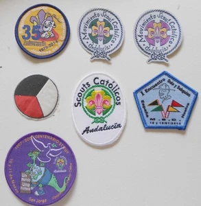 LOTE DE 7 INSIGNIAS SCOUTS-BADGE SCOUTS, DE MSC # 1647 - Imagen 1 de 1