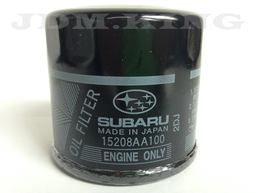 Subaru Genuine LEGACY IMPREZA Engine Oil Filter 15208AA100 OEM JDM - Image 1 of 1