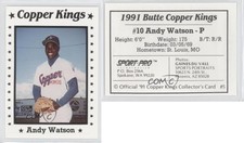 1991 Sport Pro Butte Copper Kings Andy Watson #5