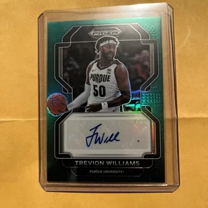 2022 Prizm Draft Picks trevion williams auto! rc rookie rare purdue - Picture 1 of 3