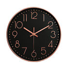 10 Inch Wall Clock Round Wall Decoration Battery Operated Wall Clock Accurate
