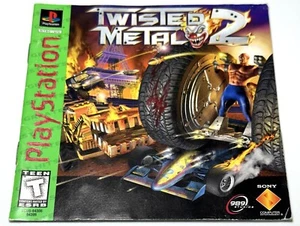 ❤️ Twisted Metal 2 Greatest Hits PS1, PlayStation 1 PSOne Videojuego Manual Solo - Imagen 1 de 4