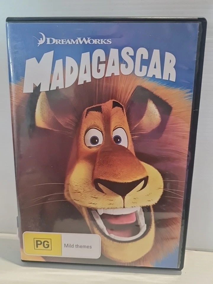 Madagascar (DVD, 2005) Dreamworks Animated Film Region 4  DVD Free Post - Image 1 of 1