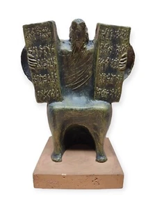 Giuseppe Macri Moisés Diez Mandamientos Escultura MCM Brutalismo Modernismo De Colección - Imagen 1 de 18