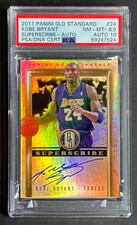 2011 - 12 Panini Gold Standard Kobe Bryant Superscribe Autograph #24 070/149 PSA