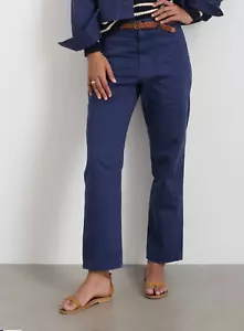 Pantalone NEIL ALEX MILL cotone blu navy tasche cargo nuovo senza etichette tg 4 - Foto 1 di 5