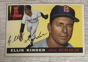 1955 Topps #115 Ellis Kinder EXMT Red Sox V3C