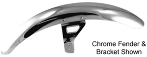 Chrome Replacement Front Fender 60141-06 For 06-17 Harley FXDWG 22409 - Picture 1 of 1