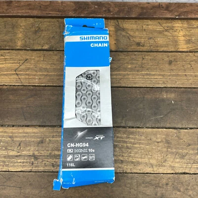 Shimano Deore XT 10s Chain CN-HG94 10 Speed Hyperglide HG-X Dynasys - Image 1 of 4