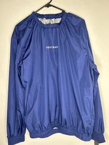 Fighthaus Shirt Mens Large Blue Sauna Top Jacket Pullover Long Sleeve Sweat New - Picture 1 of 6