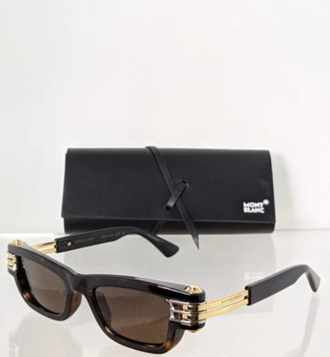 Brand New Authentic Mont Blanc Sunglasses MB 1308 002 50mm Frame - Image 1 of 4