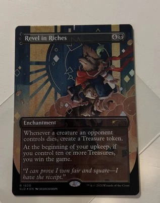 MTG Magic The Gathering Foil Revel In Riches *NP - Image 1 of 2