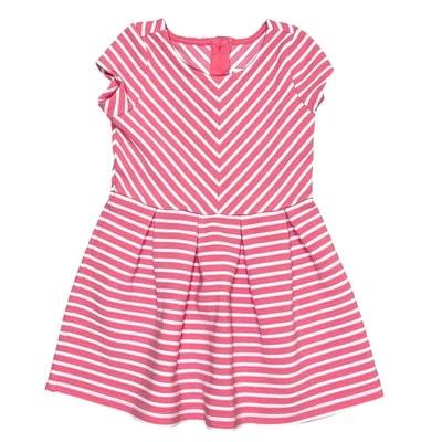 Vestido Gymboree Wildflower Fin de Semana Niñas Rosa Rayas Talla 4 Foto 1 de 4
