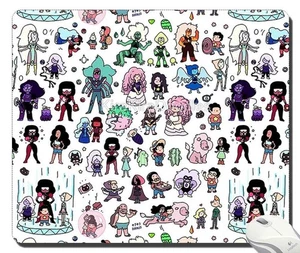 Kawaii Steven Universe Doodle mousepad lock edge macbook asus acer hp PC - Picture 1 of 3