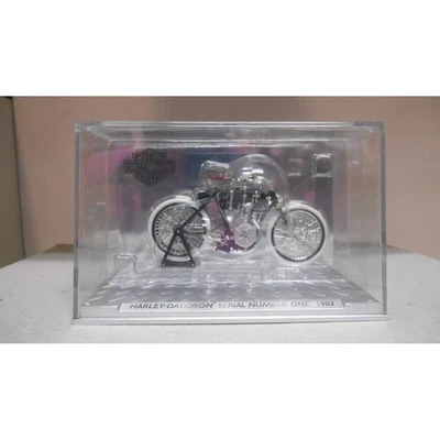 Harley Davidson Serial Number One 1903  - Weiss Schwarz  Topmodell  1:24 Altaya - Bild 1 von 2