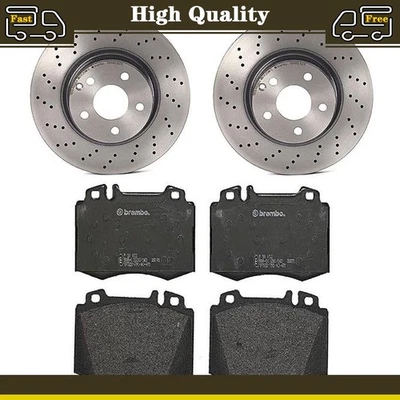 前刹车片盘转子适用于 2006 梅赛德斯-奔驰 S350 — 第 1/4 张图片