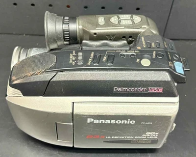 Panasonic PV-L678D VHS-C Camcorder Video Camera w 2 Batteries / Charger TESTED - Image 1 of 4