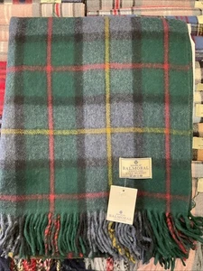 100% Recycled Wool Blanket | The House Of Balmoral Scotland Macleod Of Harris - Picture 1 of 5