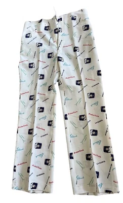 MCM винтажный Bob Hope классический гольф напечатано брюки ранчо, мираж, пальмовые пружины - Изображение 1 из 4