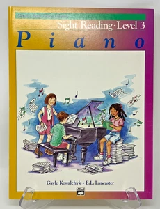 Alfred's Basic Piano Library Sight Reading Level Three 3 - Picture 1 of 2