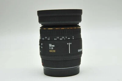 Sigma 50mm f/2.8 EX DG Auto Focus Macro Lens for the Maxxum & Sony Alpha Mount - Image 1 of 4