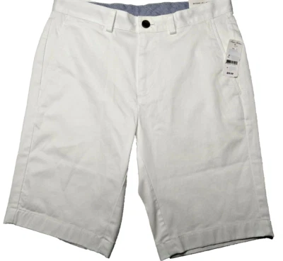 Pantalones Cortos Brooks Brothers Para Hombre 30W 10" Blanco Bermudas Chino Golf ⛳ Logo Foto 1 de 4