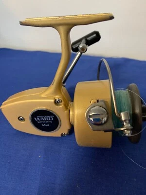 Carrete de pesca vintage Montgomery Ward 6407 Foto 1 de 4