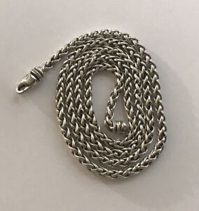 David Yurman Wheat Chain Necklace 4mm 171/2 Long