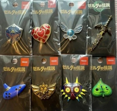 Pins eight-piece set The Legend of Zelda [Nintendo TOKYO products] New - Image 1 of 4