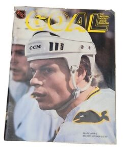 Mark Howe  1979 GOAL NHL Program Hartford whalers magazine