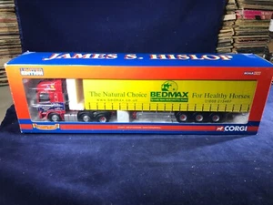 K-17 CORGI 1:50 SCALE DIE CAST TRUCK - CC13612 DAF CF CURTAINSIDE - JAMES S.  - Picture 1 of 7