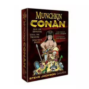 Steve Jackson Games Munchkin Conan Official 3 to 6 Players Ages 10 Years and Up - Picture 1 of 1