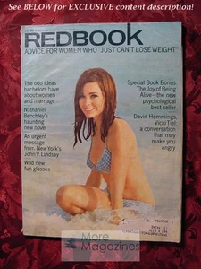 REDBOOK July 1968 David Hemmings Vicki Tiel Nathaniel Benchley Sonya Dorman ++ - Picture 1 of 1