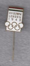 Enamel pin badge NOC HUNGARY Olympic committee Olympics game LONDON 1948 48