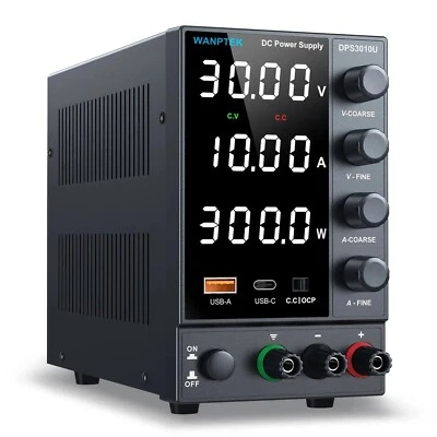 30V~160V 2~10A Adjustable Variable Lab DC Power Supply Bench power switching - Image 1 of 4