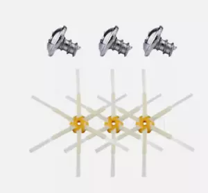 3pcs Side Brush+Screws For iRobot Roomba 500 600 700 550 510 530 535 540 550 AU - Picture 1 of 3