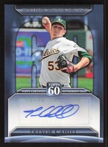 2011 TOPPS TREVOR CAHILL T60A-TC MINT TOPPS 60 AUTOGRAPHS OAKLAND ATHLETICS - Picture 1 of 2
